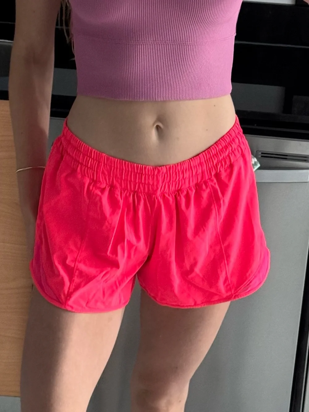 lululemon athletica Neon Pink Women's Athletic Shorts